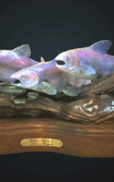 Huggins, Jammey River Dancers Bronze Sculpture Supplies Award