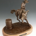 Coffee, Bob Runnin Barrels Bronze 12x12x12