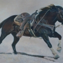 Waltman, Phyllis That Great American Athlete acrylic 20x30