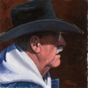 Irvin Mike Trail Boss Oil 12 x 12 $850.00