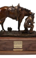 Michael Mary Bronze American Plains Artists Signature Member