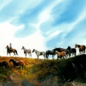 Weller Don Horse Horizon WC 13 x 22 $3,000.00