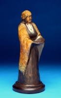 Felicia Cuhuilla Seed Gatherer 19hx7wx8d Bronze $3,500.