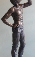 Michael, Mary Tall Cool One 38x15x12 Bronze $6,500.