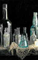 Nistler, Eileen Time in a Bottle 10x14 Colored Pencil $1,700.