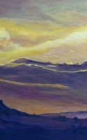 McElroy, J. I. Purple Evening 12x24 Acrylic $1500