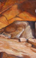 Carter, Malcolm Mountain Dweller 10 x 20 oil $1850