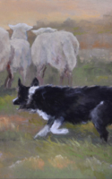 Hughbanks, Debbie A Good Day_s Work 12x20 Pastel $950