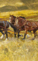 Hunter Jennifer Keeping a Schedule oil 12 x 24 $5800