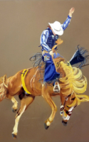 Lindamood, Patsy Airborne 20 x 16 Water Soluble Wax Pastel $975