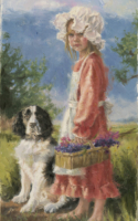 D_aguanno, Carla Shepherdess _ the Guardian 16 x 9 Oil $2400