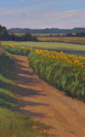 Groesser, Debra Joy Sunflower Field 12x12 oil $1200