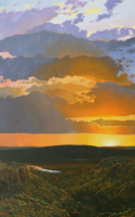 Postmus, Baron Sunrise 36 x 24 Oil $4800