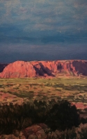 Charlie Bullock oil painting American Plains Artists Signature member