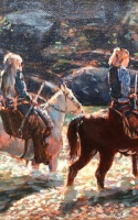 Bullock, Charlie The Searchers 8 X 10 Oil $350