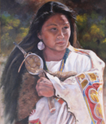 Fleming, Kathy Rippy She Prays 20 x 16 Oil on canvas $2200