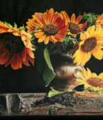 Nistler, Eileen Blaze 13 x 20 colored pencil $3200