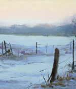 Schneider, William Snow Near Haligus 10x20 Oil $2375