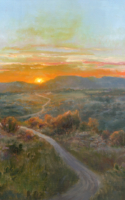 Turner, Cecy Hill Country Sunset 16x20 Oil $1675