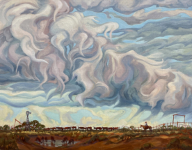 Art of the West Publisher&#039;s Award -- &quot;Storm Coming&quot; by Alice Leese