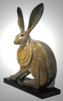 Huggins, Jammey All Ears 22hx15wx6d Bronze$8,000. Publisher&#039;s Award of Excellence: Western Art &amp; Architecture | SOLD