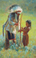 Kalwick, William Father's Pride 24x18 oil $3,900