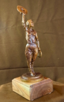 Michael, Mary Girls Can Too 14.5Hx5Wx4D Bronze $1500