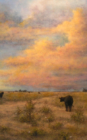 Stewart, James Tempestuous Plains 24x36 Acrylic $3500