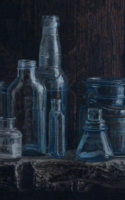 Nistler, Eileen Bottles and Barnwood 11 x 14 Colored Pencil $2300